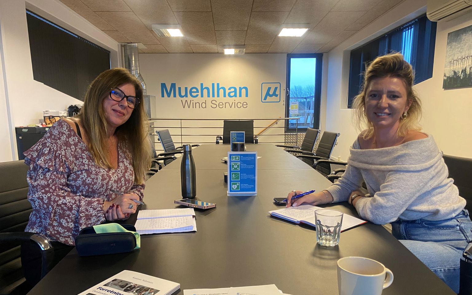 Undervisning på Muehlhan Wind Service