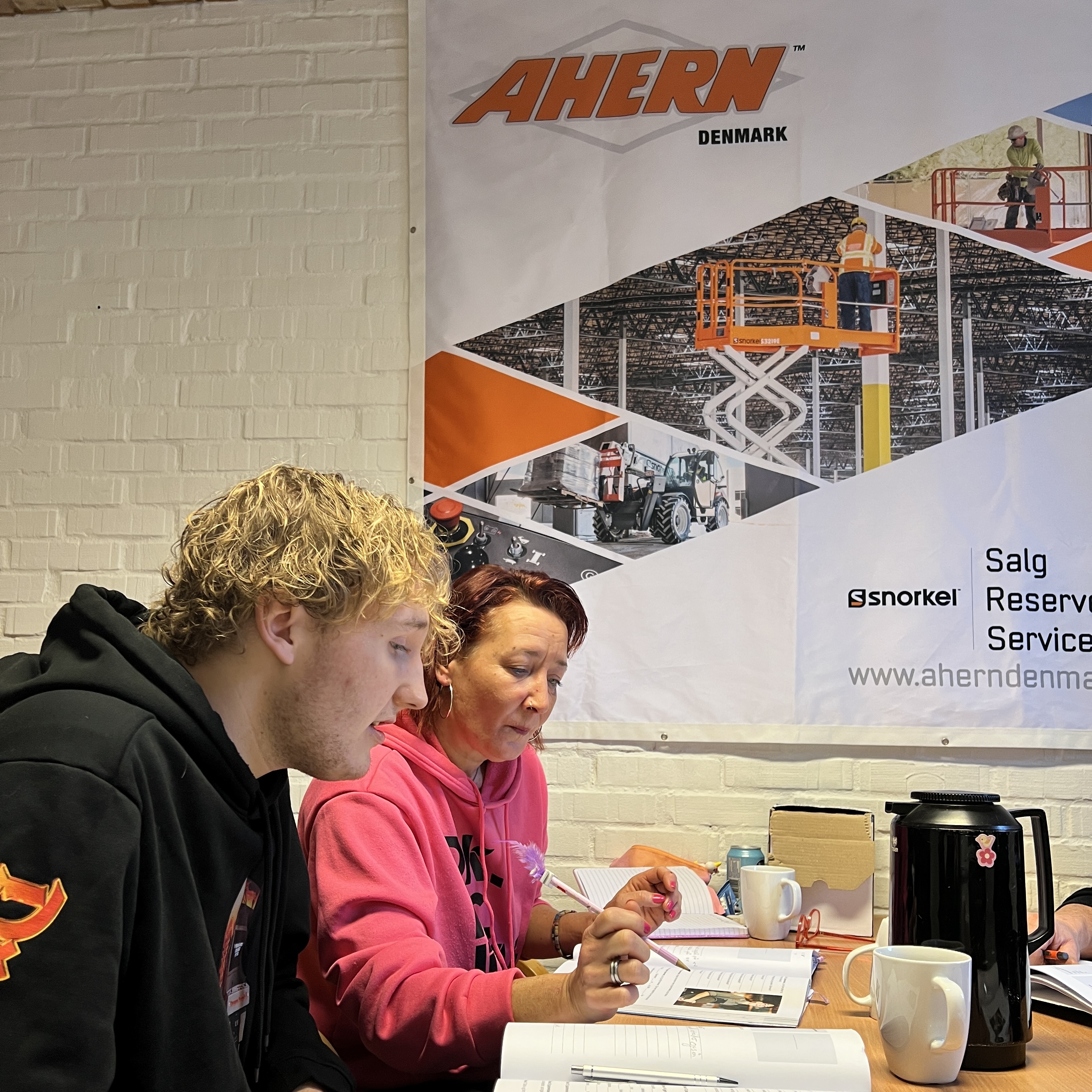 Undervisning på Ahern Denmark